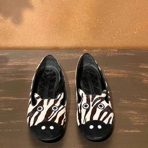 Marc Jacobs zebra loafers